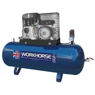 Workhorse Air Compressor 3HP 200L 230V HD