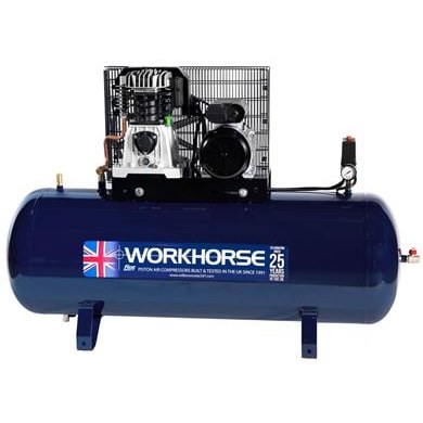 Workhorse Air Compressor 4HP 200L 230V