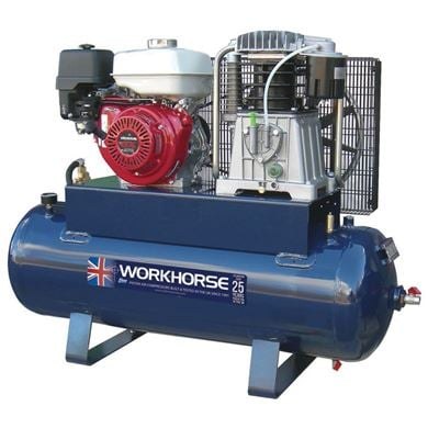 Workhorse Petrol Air Compressor 11HP 150L E/Start