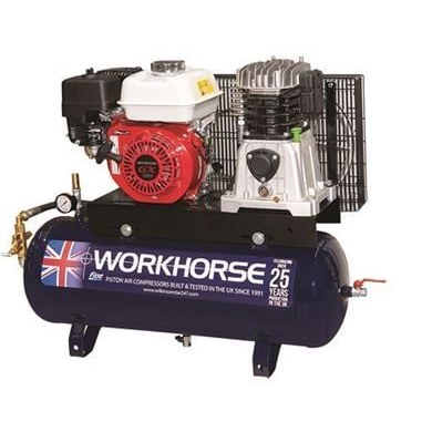 Workhorse Petrol Air Compressor 5.5HP 50L