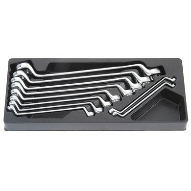 Wrench Set 75° Offset Ring Metric (10 PC)