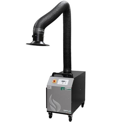 F-Tech Armur Mobile Fume Unit 230V c/w 3m Armoflex