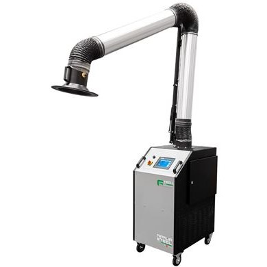 F-Tech Armur Steel Fume Unit 400V 7in Touch c/w Armotech